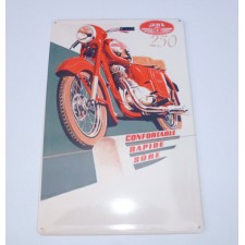 CEDULE - JAWA 250 CONFORTABLE RAPIDE SURE - (30X20CM)